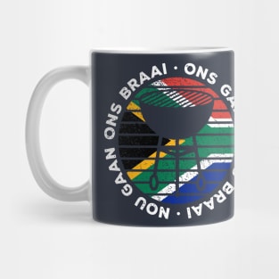 Ons Gaan Nou Braai Funny African BBQ Family Mug